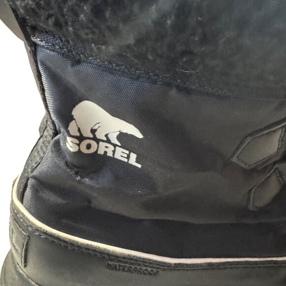 Sorel Women's Waterproof Winter Boots Size 9.5 Black Ankle Explorer - Picture 4 of 7